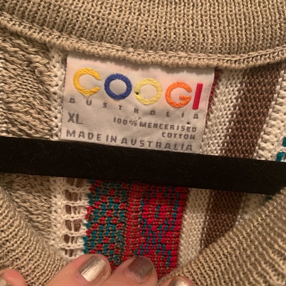 3D Coogi, vintage sweater size xl. - Picture 2 of 5